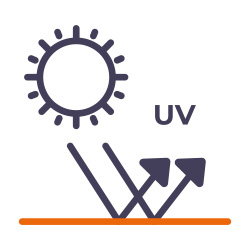 Résistant aux UVs